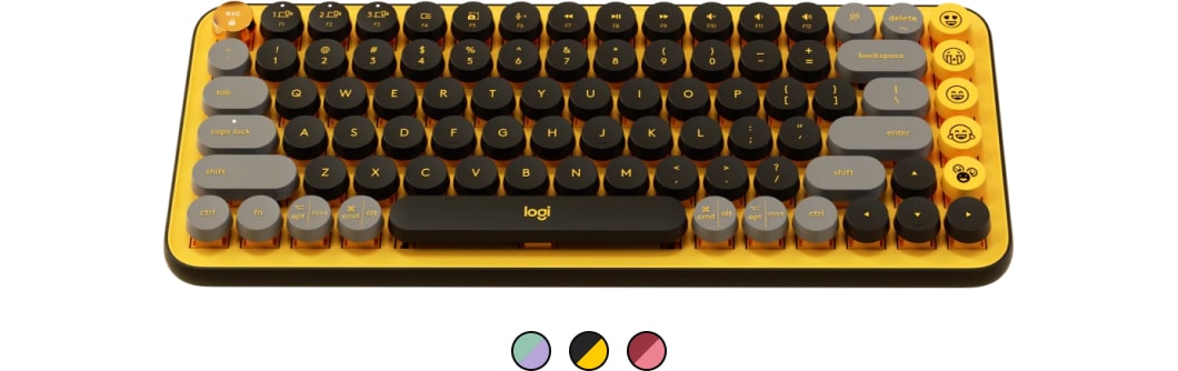 Logitech POP Keys 1 logitech pop keys yellow 1 opt