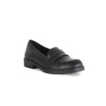 Soumia Chaussures Mocassin Pour Femme En Cuir - Noir – Image 2