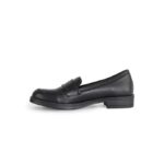Soumia Chaussures Mocassin Pour Femme En Cuir - Noir – Image 3