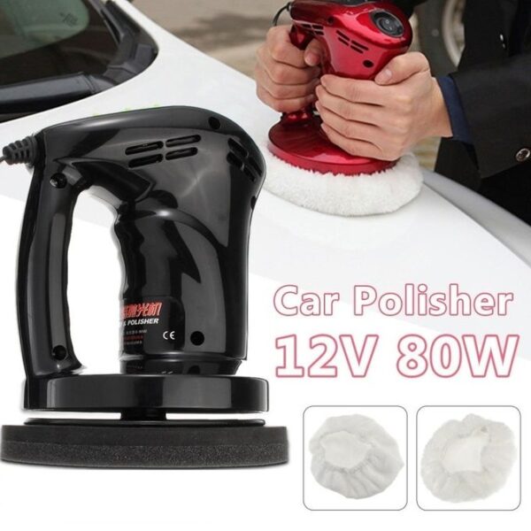 Polisseuse électrique pour voiture portable 12V 80W