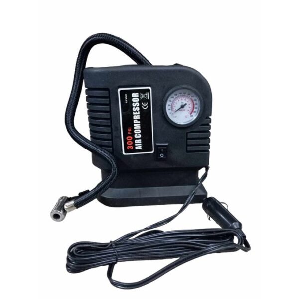 Compresseur d'air avec manomètre 12 V 300 PSI