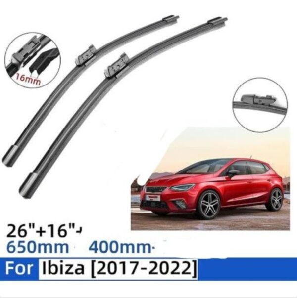 Balai d'essuie glace avant pour SEAT IBIZA 2017 - 2022