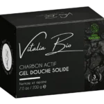Gel douche solide Charbon actif - nettoie et apaise 200g