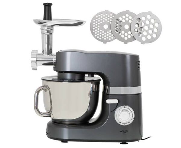 Pétrin Adler 1200W gris