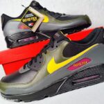 Nike Air Max 90 GTX Men's US 14 Black Yellow Gray Green Waterproof Gore-Tex 14