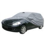 Bache de Voiture Gris Housse de Haute Protection 4 Saisons Taille M – Image 4