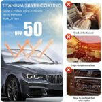 Pare Soleil Pliable Protection Pare Brise Avant Pour tous Les Voiture – Image 5