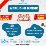 Bundle Most popular plugins & Wordpress themes