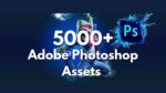 حزمة 5000+ Adobe Photoshop Assets