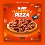 🍔🍕 حزمة ضخمة من بوستات PSD خاصة بالمطاعم 🍟🥗