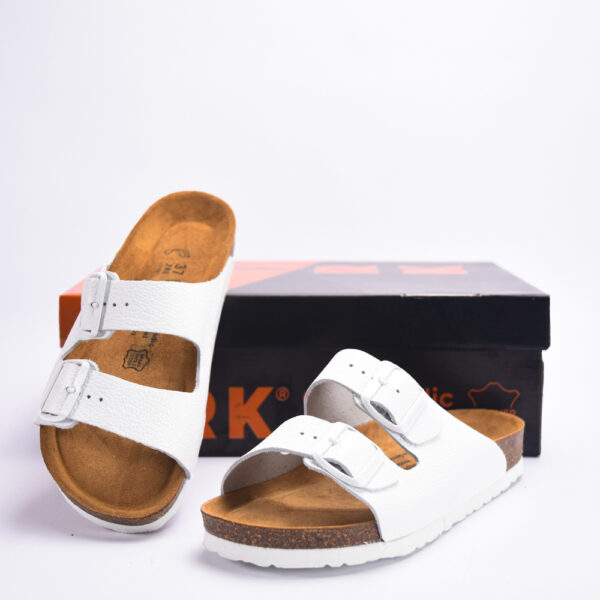 BIRKSBOT CUIR BLANC - Hayati Shop