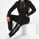 CHAMPION - Hooded Full Zip NBK/NBK/NB - Hayati Shop