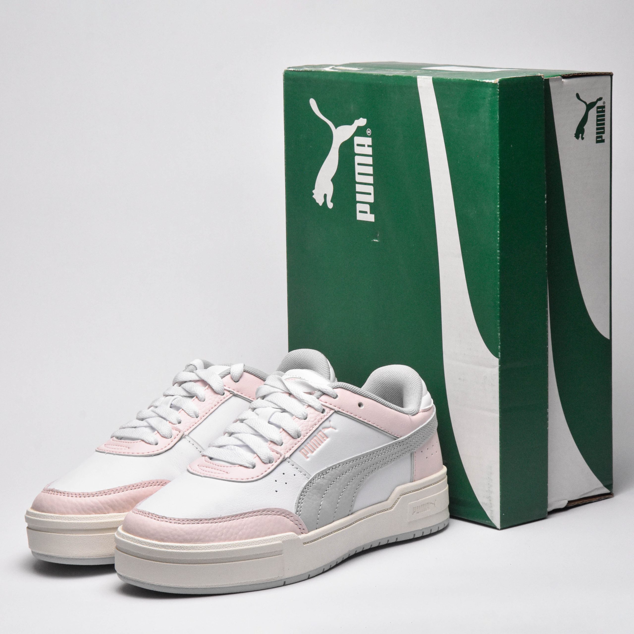 PUMA CA PRO SPORT LTH WHITE FROSTY PINK - Hayati Shop