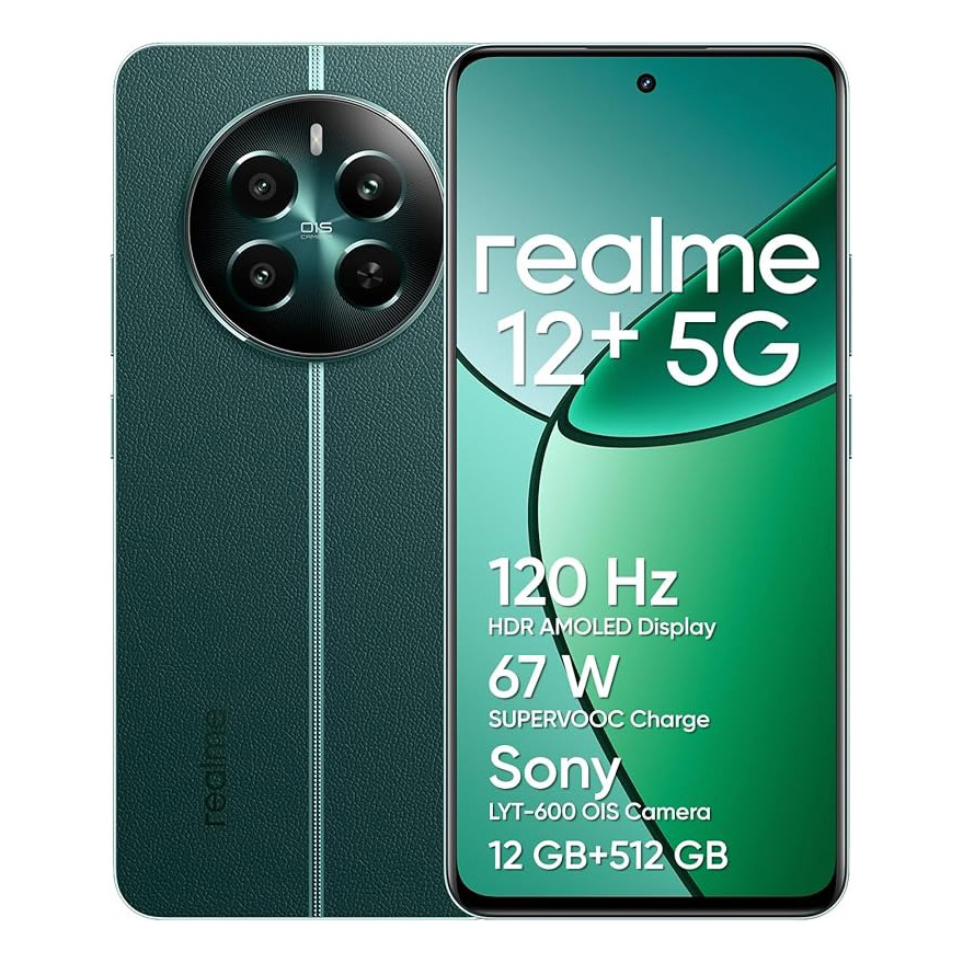 REALME 12+ 5G Pioneer Green - Hayati Shop
