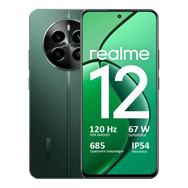 REALME 12 8/512GB Pioneer Green - Hayati Shop