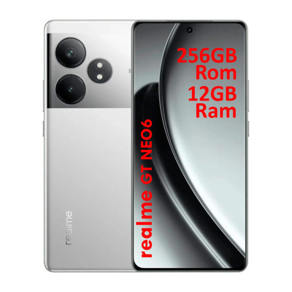 REALME GT NEO6 12/256GB Silver - Hayati Shop