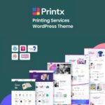 Printx - Printing Services WordPress Theme $4.49
