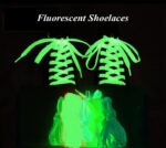 3 Paires lacets fluorescents lumineux plats pour baskets, 1,2 mètres