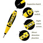AC DC 12 250V Testeur Électrique Tension Détecteur Stylo LCD Affichage Tournevis pour Électricien Outils