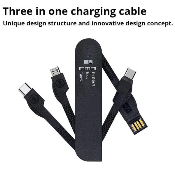 Adaptateur de chargeur 4 en 1 de Type C multifonctionnel Transmission de données