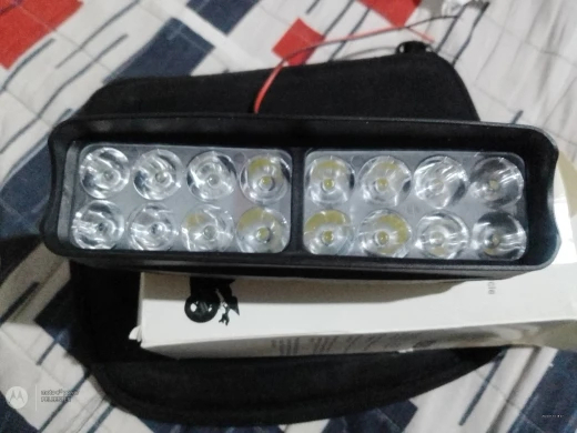 Barre Lumineuse 16 LED Feux de Conduite Projecteur anti-Brouillard GRAND MODELE