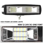 Barre lumineuse 16 SMD , voiture moto, lumière, 72W, 12V