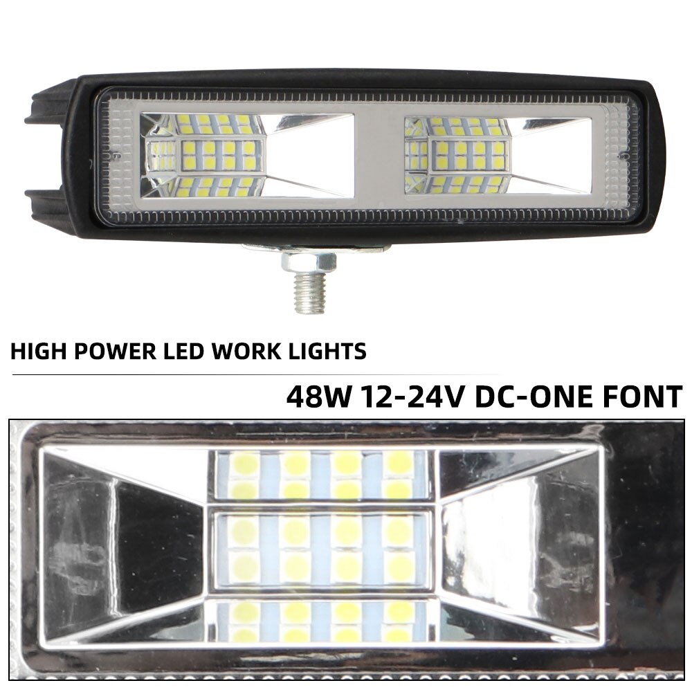 Barre lumineuse 16 SMD , voiture moto, lumière, 72W, 12V