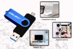 Clé USB TYPE-C OTG Jaster, 3 en 1, support à mémoire 64 GB