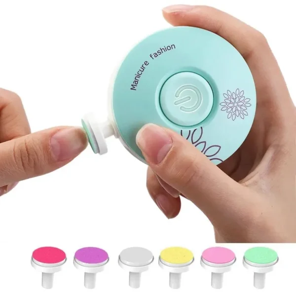 Coupe-ongles électrique pour bébé, outils de polissage des ongles pour enfants