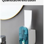 Distributeur automatique de dentifrice, accessoires de salle de bains, presse-dentifrice mural, porte-brosse à dents