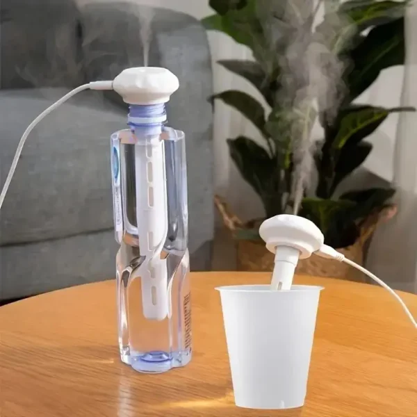 Humidificateur, brumisateur portable super silencieux pour bureau, longueur réglable, à mettre dans un récipient