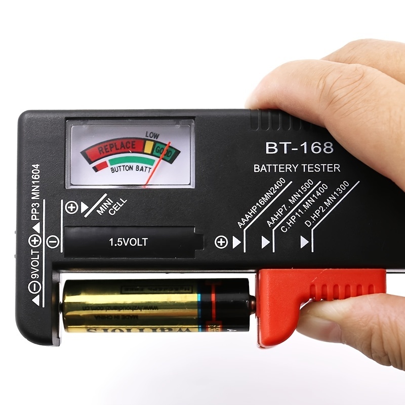 Indicateur de capacité de piles, batteries , testeur de niveau analogique