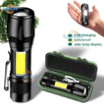 Lampe De Poche Rechargeable USB Zoom Mini LED XP-G Q5 Flash Lumière Lanterne Réglable Étanche