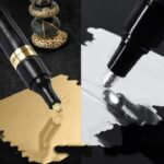 Marqueur peinture liquide permanente sur toute matière, réfléchissante