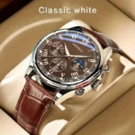 Montre à quartz étanche pour homme