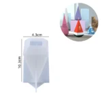 Moule 3D en silicone pour bougie en forme de pyramide