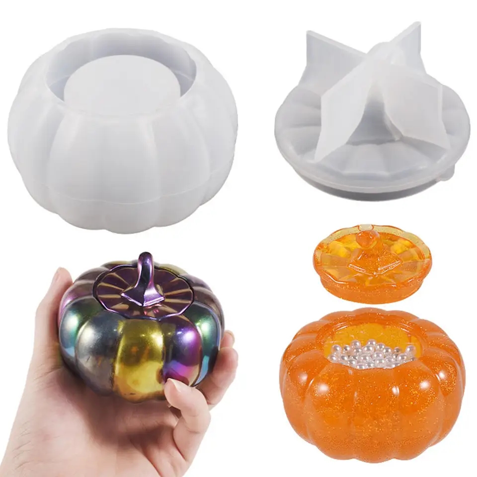 Moule silicone, boîte de rangement, simulation d'Halloween M.M