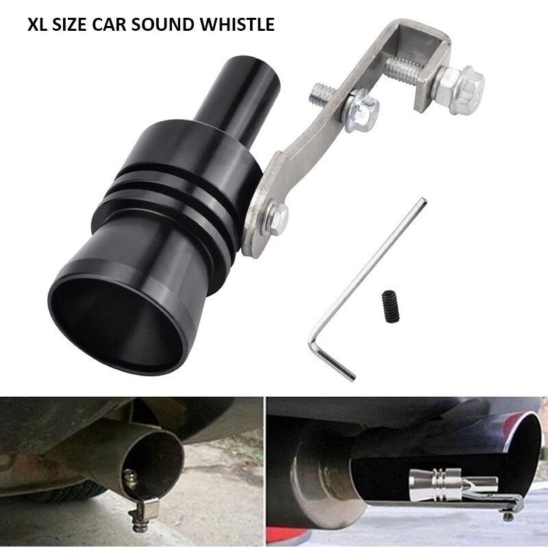 Sifflet Turbo sonore, simulateur de son universel pour GROSSE VOITURE, pour tuyau d’échappement, taille XL