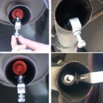 Sifflet Turbo sonore, simulateur de son universel pour MOYENNE VOITURE, pour tuyau d'échappement, Taille L