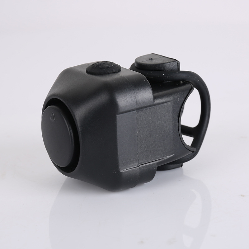 Sonnette électronique forte pour vélo, klaxon de police, 130 dB, avec iode,