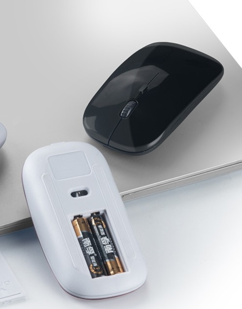 Souris Bluetooth sans fil, Alimentation électrique: 2 piles AAA (non incluses), 2.4 mesurz, 1600 ug I, 4 boutons,