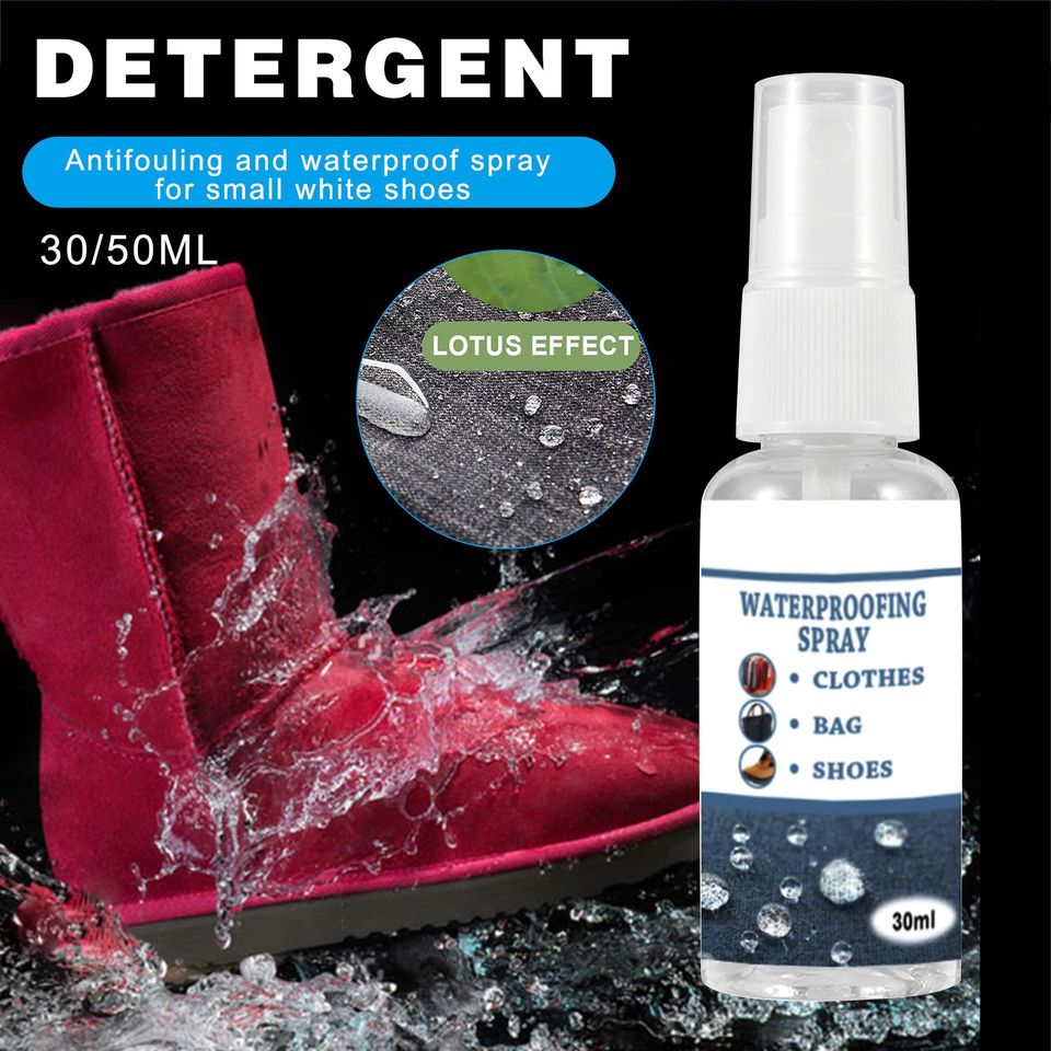 Spray hydrofuge pour chaussures, voiture, bagages, 30ml, Protection anti-taches
