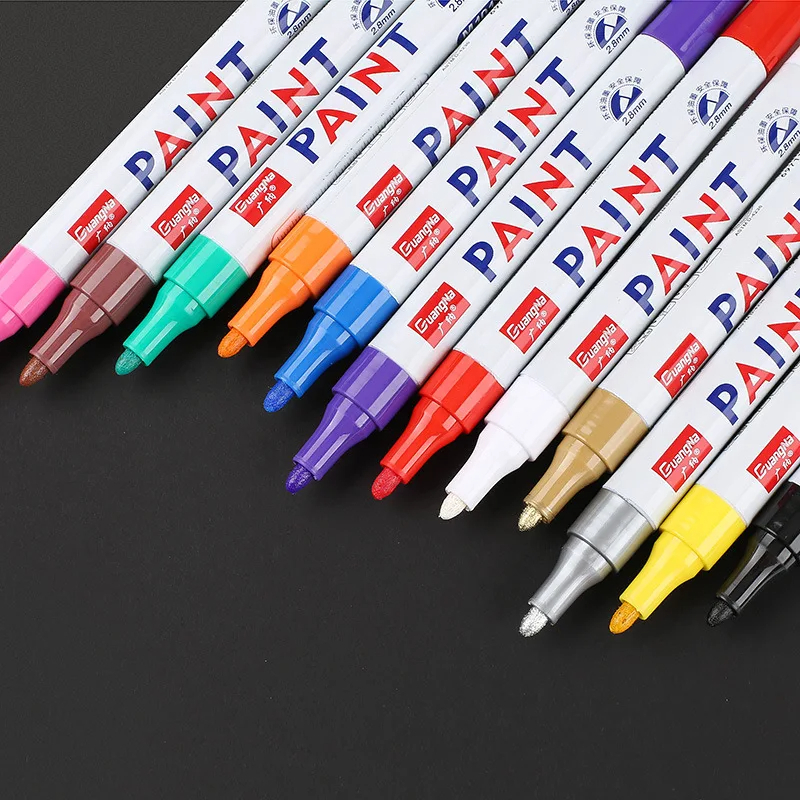 Stylo marqueur de peinture de pneus, Permanent étanche