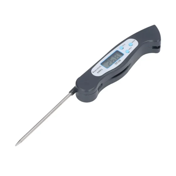 Thermomètre Lecture Instantanée Magnétique Ventouse ABS, Pliable
