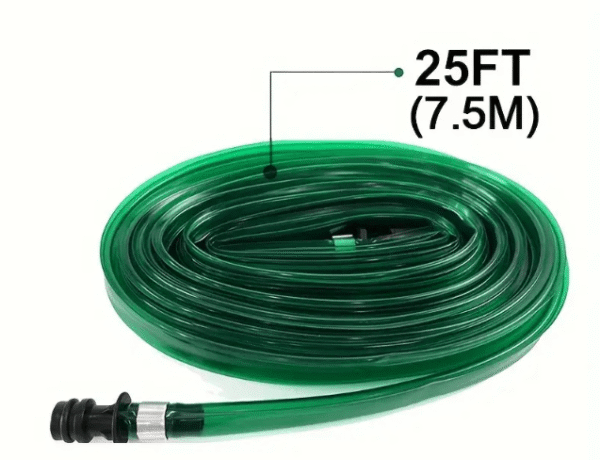 Tuyau d'arrosage goutte à goutte, 7,5 m